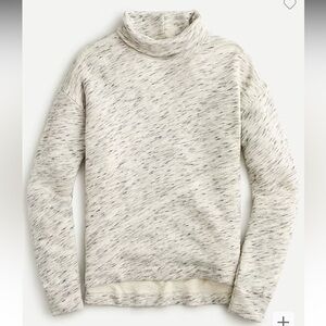 J.Crew Vintage Cotton Terry Turtleneck in Speckle